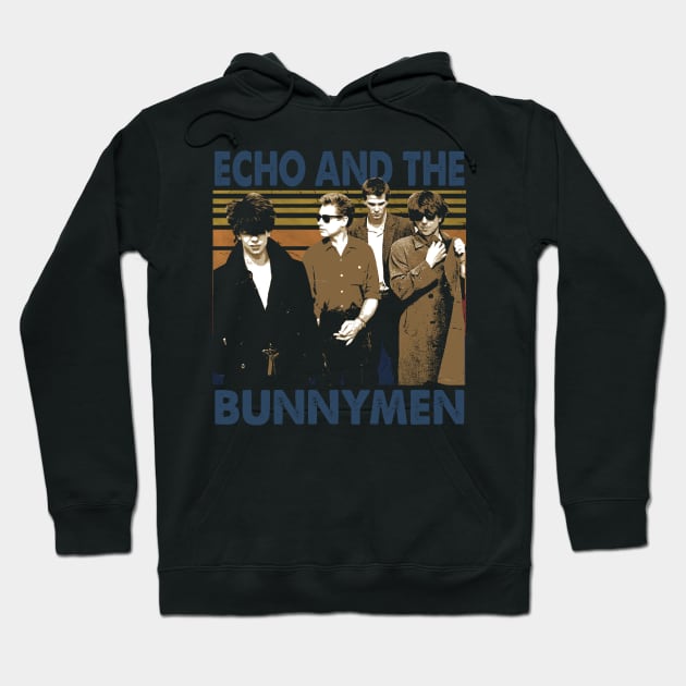 Echo And The Bunnymen Live Electric Energy In Photographs Hoodie by Super Face